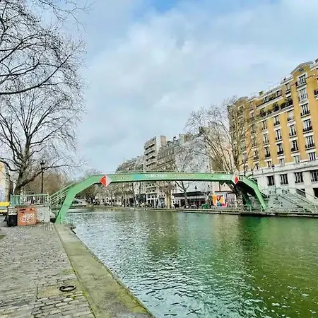 Un Bel Au Bord Du Canal Apartment Paris